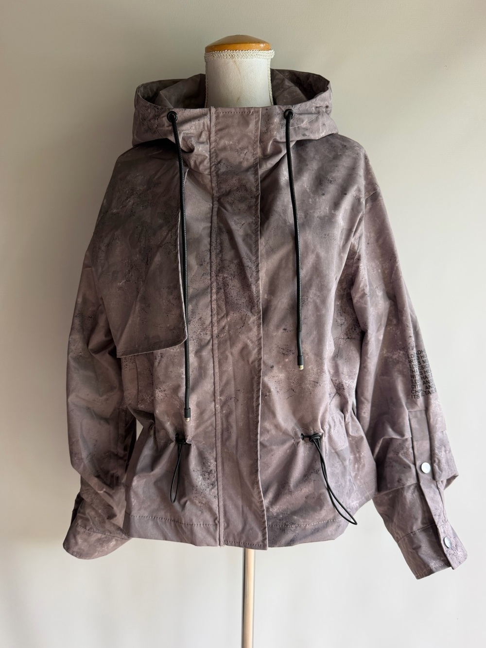 S.DEER / Concept Hooded Camo Jacket - sz XL